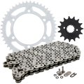 Niche Drive Sprocket Chain Combo For Honda Nx650 Front 15 Rear 46 Tooth 520v O-ring 110 Links 