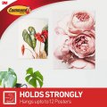 Command Poster Hanging Strips 12 White 17024