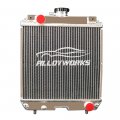Alloyworks 36mm-2 Row Core Aluminum Tractor Radiator For Kubota K2110-85010 Zd18 Zd21 Zd221 Gr2100 Gr2110 Gr2120 G2160 