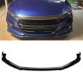 Front Bumper Lip Spoiler For Honda Accord Sedan 2018 2020 Glossy Black Abs Body Kit 3 Piece Set