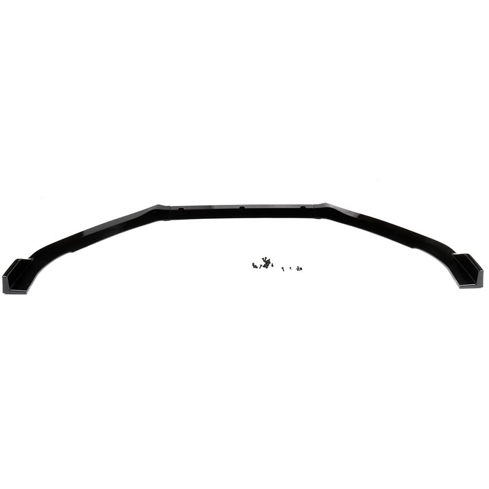 Front Bumper Lip Spoiler For Honda Accord Sedan 2018 2020 Glossy Black Abs Body Kit 3 Piece Set