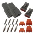 Dtp Connector Kit 2 Pin 14 Awg Waterproof With Size 12 Solid Contact 2 Sets For Car Motorcycle Truck Boap Connector Kit 2 Pin 