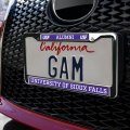 University Of Sioux Falls Alumni Full Size Standard License Plate Metal Frame