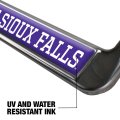 University Of Sioux Falls Alumni Full Size Standard License Plate Metal Frame