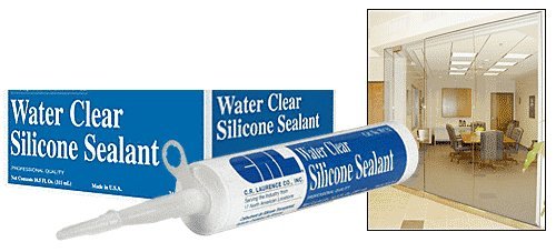 C R Laurence Wcs1 Crl Water Clear Silicone Sealant 10 3 Fluid Ounce Cartridge