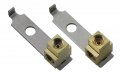 Inline Tube Replacement For Compaible With 1959-1964 Impala Master Cylinder Brass Brake Line Distribution Valve Tee Blocks Pair 