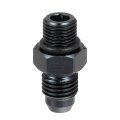 X Autohaux Black 4an Male To M10 1 0mm Thread Tube Hardline Fuel Line Adapter Oil Gas Pipe Fitting