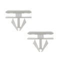 Chevy K25 K3500 1996 97 98 99 2000 Molding Retainers Side Interior Nylon Material White 0 472 Inches Head Diameter 0 35 Hole 2 