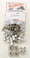 Woodys Signature Series 60 Deg Stainless Steel Carbide Studs 1 325in Stud Length 5 16in Thread 48pk Ssp-1325-s 