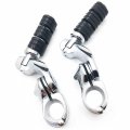Hongk- Chrome 2 5 Short Foot Peg Kit 1 25 Engine Guard Compatible With Vlx600 Dlx600 Shadow B01n959dax