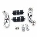 Hongk- Chrome 2 5 Short Foot Peg Kit 1 25 Engine Guard Compatible With Vlx600 Dlx600 Shadow B01n959dax