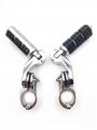 Hongk- Chrome 2 5 Short Foot Peg Kit 1 25 Engine Guard Compatible With Vlx600 Dlx600 Shadow B01n959dax