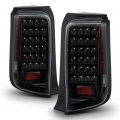 2008-2010 Scion Xb Black Bezel Full-led Tail Brake Light Housing Lamp Assembly Driver And Passenger Side Replacement 