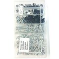 Hk Moto- Complete Fairing Bolts Kits For Suzuki Gsxr 750 00-03 1000 01-02 Silver