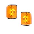 Turn Signal Corner Light Pair Forord 150 F 250 F 350 1990 1991 Amber Lens Front Driver And Passenger Side E9tz13201d E9tz13200d 