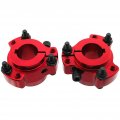 Tc-motor Lightened Billet Aluminum 1 25mm Racing Rear Wheel Hubs 5 16 Bolts For Go Kart Drift Trike Red