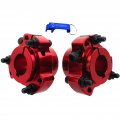 Tc-motor Lightened Billet Aluminum 1 25mm Racing Rear Wheel Hubs 5 16 Bolts For Go Kart Drift Trike Red
