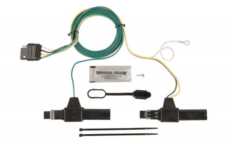42105 Plug In Simple Vehicle Wiring Kit For Trailer Connection Prewired Right And Left Turn Taillight Backup Functions 4 Step