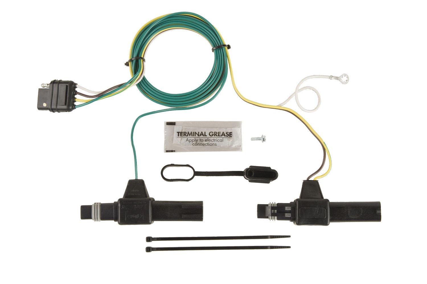 42105 Plug In Simple Vehicle Wiring Kit For Trailer Connection Prewired Right And Left Turn Taillight Backup Functions 4 Step