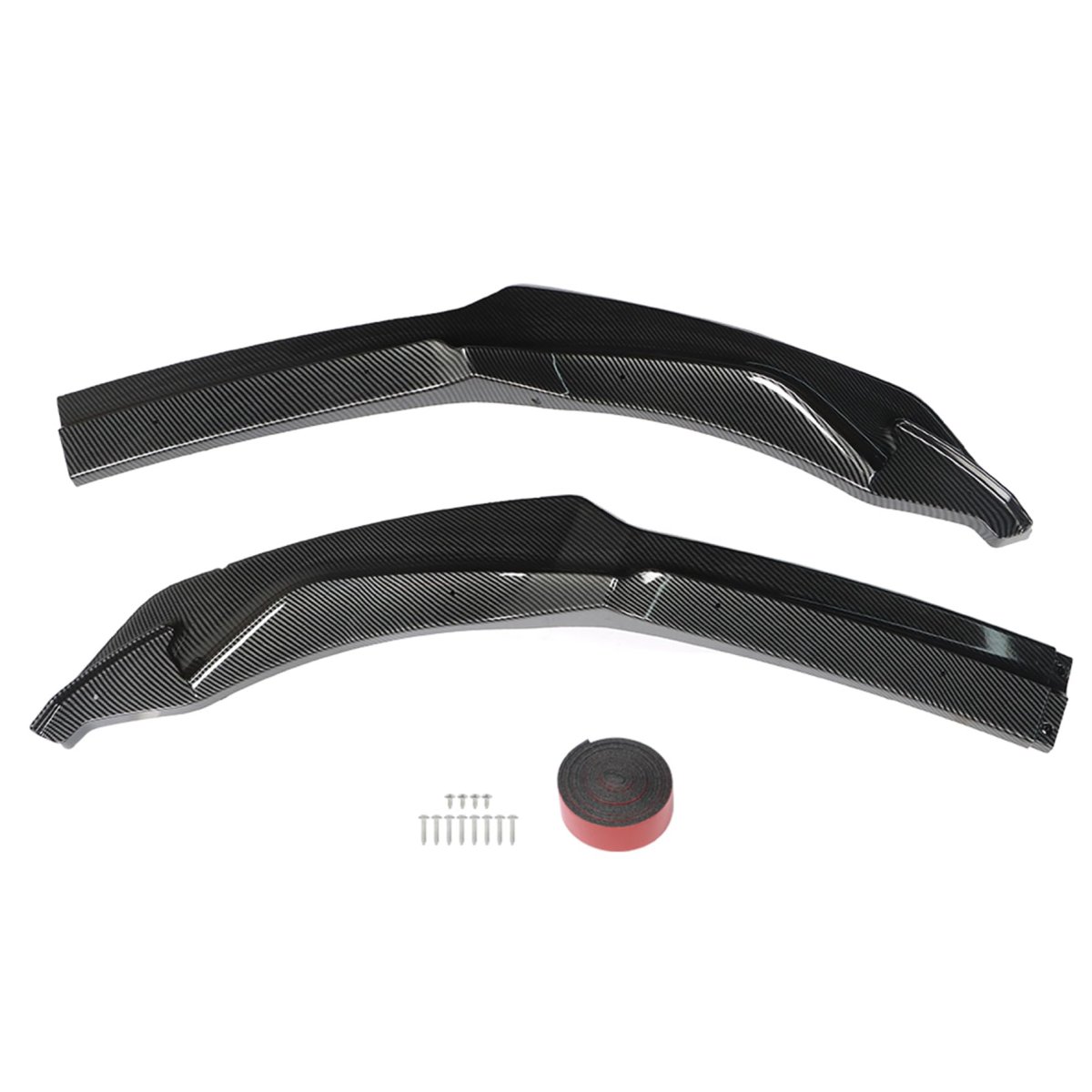 Front Bumper Splitter Carbon Fiber Look Replacement For F80 F82 F83 M4 M3 2015-2019