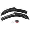Front Bumper Splitter Carbon Fiber Look Replacement For F80 F82 F83 M4 M3 2015-2019