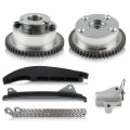 24350-2e201 Intake And Exhaust Timing Chain Kit Camshaft Phaser 24370-2e200 Fit For Kiate Forte5 Optima For Hyundai Elantra