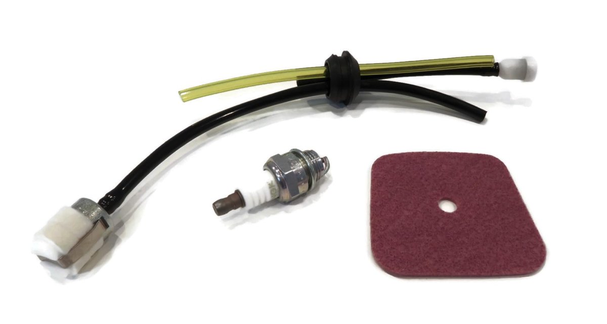 Echo Service Kit For Tc2100 Tiller Cultivator Includes Fuel Line Air Filter Spark Plug Grommet And Breather Tube