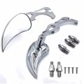 Httmt Mt252-007 Ttt002- Teardrop Mirror Compatible With Cruiser Royal Star Road V-star Warrior V-max Virago