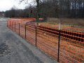 Electriduct Plastic Construction Fencing 50 Feet Orange Netting Barrier Safety Mesh Snow Fence Roll 
