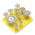 Preamer 10 Pcs Diamond Saw Cut Off Discs Wheel Blades Set 1 8 Shank Compatible With Most Rotary Tool