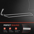 A-premium Power Steering Hose Return Line Assembly Compatible With Cadillac Cts 2004 3 6l 2005-2007 2 8l Cooler Tube Gear Rack