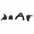 Bapmic Engine Motor Trans Mount Set Compatible With 2007-2013 Jeep Compass Patriot 2007-2012 Dodge Caliber A5416 A5415 A5417