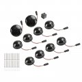 Topteng 10pcs Smoke Led Drl Driving Daytime Fog Tail Lights Kit For Land Ro-ver Defender 90 110 1983-1990 1990-2016