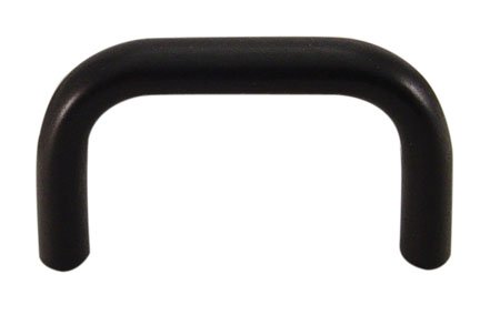 1 X 4 Lg 0-32 56 Dp Thds Black Anodized Finish Aluminum Inch- Oval Pull Handle 1 Each