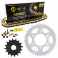 Niche Drive Sprocket Chain Combo For Kawasaki Ninja Zx7rr Zx750n Front 16 Rear 42 Tooth 525vm-x X-ring 108 Links