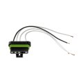 Tail Light Harness Pigtail For Geo Tracker 1993 Female Blade Tin Brass Terminal 8 27 In Tube Length 4 Wires 