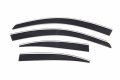 Auto Ventshade Avs Low Profile Ventvisor 2006 2013 Lexus Is250 Is350 Smoke W Chrome Trim 4 Pc 794008 