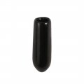 Uxcell 100pcs 4mm Inner Dia Pvc Flexible Vinyl Cap Screw Thread Protector Cover Black