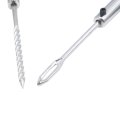 2pcs Stainless Steel T Handle Car Patching Tubeless Tires Repair Tool Kit 