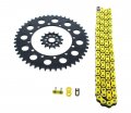 Kawasaki Klx450 R Kx450 F Yellow Chain Sprocket Black 14 48 114l