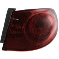 Hyundai Elantra Tail Light Assembly 2007 2008 2009 2010 Passenger Side Replaces Hy2805108 And 92402 2h050 Dot Sae Certified 