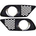 Fog Light Trim For Mercedes Benz C300 C350 2008 2009 2010 2011 Outer Driver And Passenger Side Pair Set Paint To Match Amg 