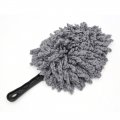Uxcell Auto Car Gray Purple Microfiber Duster Dusting Cleaning Wash Brush Tool Universal
