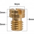 Keihin 99101-393 Series Main Jet 98 No Ca For Honda Crf125f 2014-2018