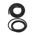 Rubber Door Weatherstrip Seal 2 Piece Set For 1988 2000 Blazer Suburban Escalade Yukon Tahoe Black Replacement Part 1awsk00228 