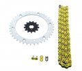 89-04 Fits Yamaha Yfm350 Warrior 350 Yellow Non O Ring Chain Sprocket Silver 13 40 98