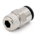 Baomain Pneumatic Quick Fittings Pc8-02 1 4 Bsp Male Thread 8mm 20 Pcs