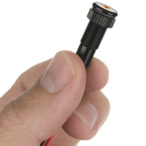 Plug-n-play Instrument Cluster Led Indicator Light Dash Bulbs Aluminum Pilot Lights Color Acrylic Lens Flush Panel Mount 5 16