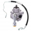 2pc 21-5407 Power Steering Pump Fits For 2002-2006 Nissan Altima 2004-2008 Maxima With Pressure Line Hose 