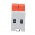 2pcs Spd Protective Device Din Rail Mounting House Arrester Protector 2p 420v Rmu1a C20 40 60 Lightniing Imax 40ka